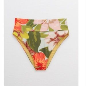 Aerie High Cut Cheeky in "Resort Red"